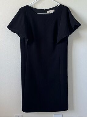 LOFT flutter sleeve dress